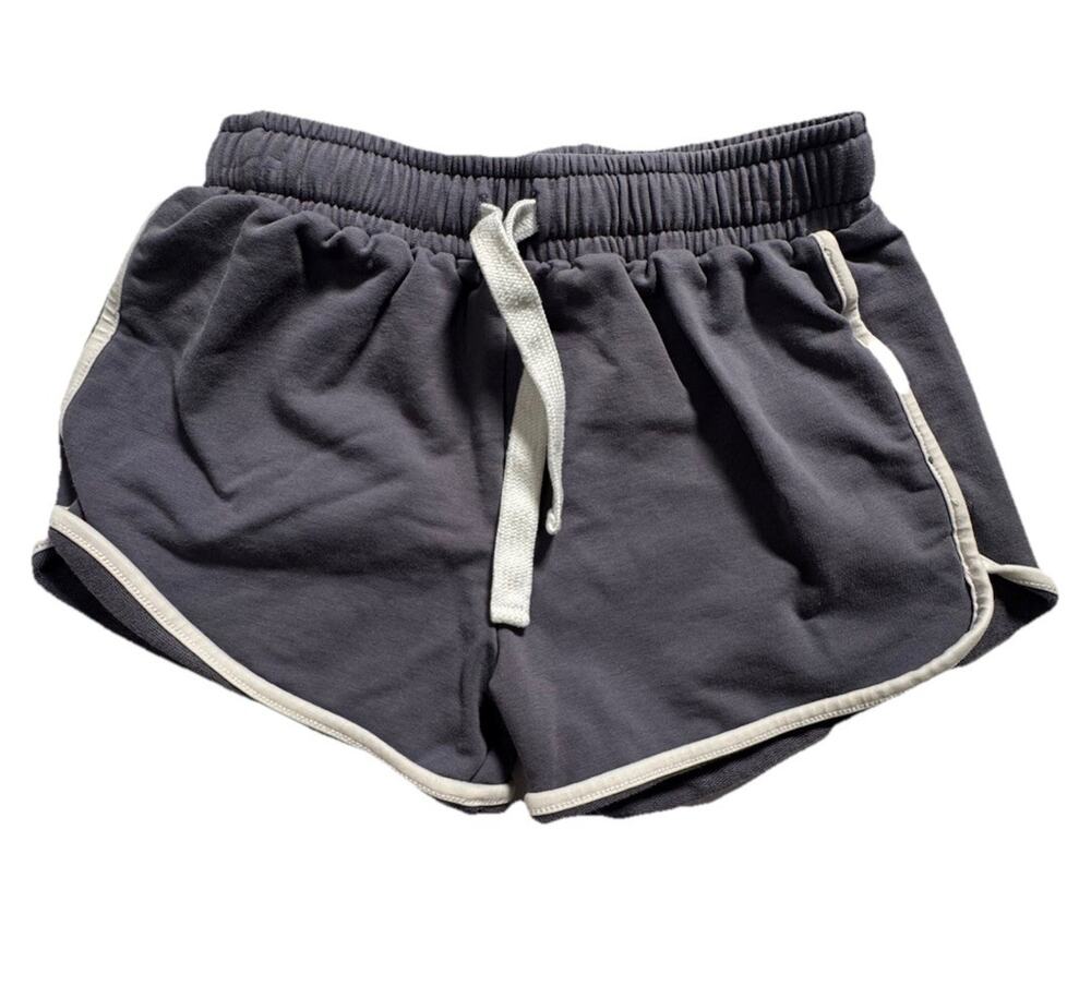 SweetHoney Girls Gray Dolphin Shorts Drawstring Cotton Blend Size 10Y